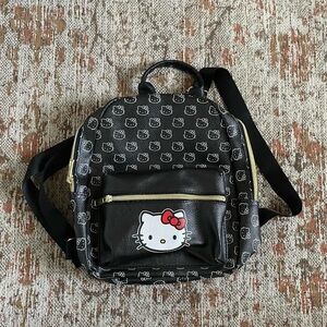 Hello Kitty Black Backpack